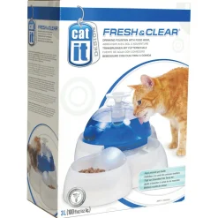 Catit Drinkfontein Met Eetbak - Kattendrinkbak - 3 l
