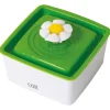 Catit Drinkfontein Mini Bloem Senses - Kattendrinkbak - Ø18.2x12 cm 1.5 l Wit Groen Mini