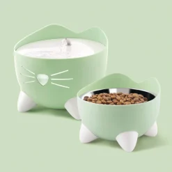 Catit Pixi Fountain Combi Kit - Kattendrinkbak - Groen Wit