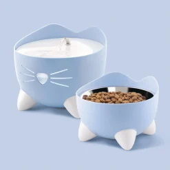 Catit Pixi Fountain Combi Kit - Kattendrinkbak - Blauw Wit