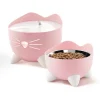 Catit Pixi Fountain Combo Kit - Kattendrinkbak - Pink Wit
