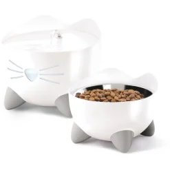 Catit Pixi Fountain Combo Kit - Kattendrinkbak - Wit