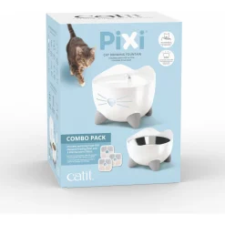 Catit Pixi Fountain Combo Kit - Kattendrinkbak - Wit