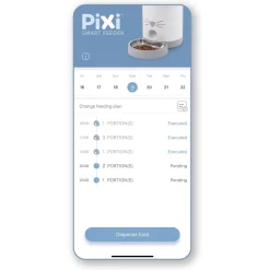 Catit Pixi Smart Feeder - Kattenvoerbak - Ø19x34 cm Wit