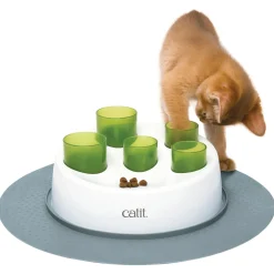 Catit Senses Digger 2.0 - Kattenspeelgoed - 24.5x24x14.5 cm Wit Groen