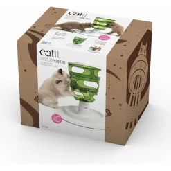 Catit Senses Food Tree - Kattenspeelgoed - 35x27x35 cm Wit Groen