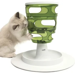 Catit Senses Food Tree - Kattenspeelgoed - 35x27x35 cm Wit Groen