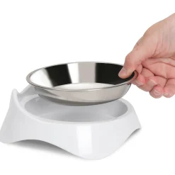 Catit Voerbak - Kattenvoerbak - Ø17x7 cm Wit