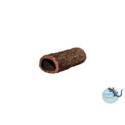 Ceramicnature Catfish Cave - Aquarium - Ornament - Ø5x16 cm Grijs S