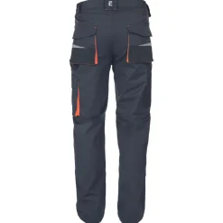 Cerva Werkbroek Emerton Stretch - Werkkleding - Grijs Oranje 56