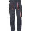 Cerva Werkbroek Emerton Stretch - Werkkleding - Grijs Oranje 48