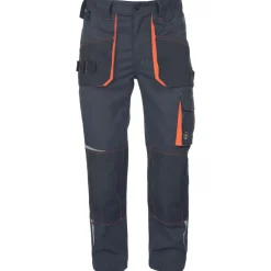 Cerva Werkbroek Emerton Stretch - Werkkleding - Grijs Oranje 54