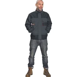 Cerva Werkjas Emerton Zwart&Antraciet - Werkkleding