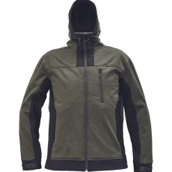 Cerva Werkjas Huyer Softshell Olijfgroen - Werkkleding