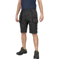 Cerva Werkshort Keilor Stretch Zwart - Werkkleding
