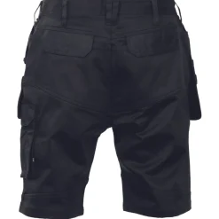 Cerva Werkshort Keilor Stretch Zwart - Werkkleding