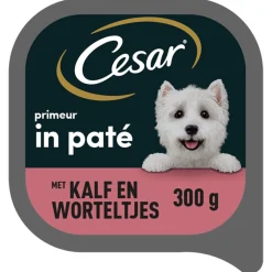 Cesar Alu Primeur - Hondenvoer - Kalf Wortel 300 g