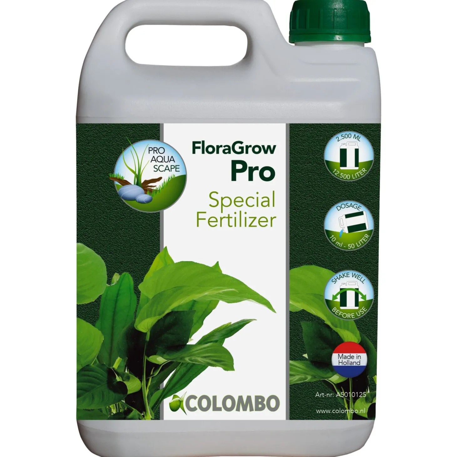 Colombo Flora Grow Pro Xl - Bemesting - 2.5 l Wit