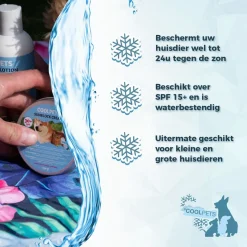 Coolpets Sunblock Lotion - Honden-zonnenbrand-verzorging - 200 ml Sfp 15+
