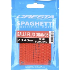 Cresta Spaghetti Balls Fluo Orange - Aas -