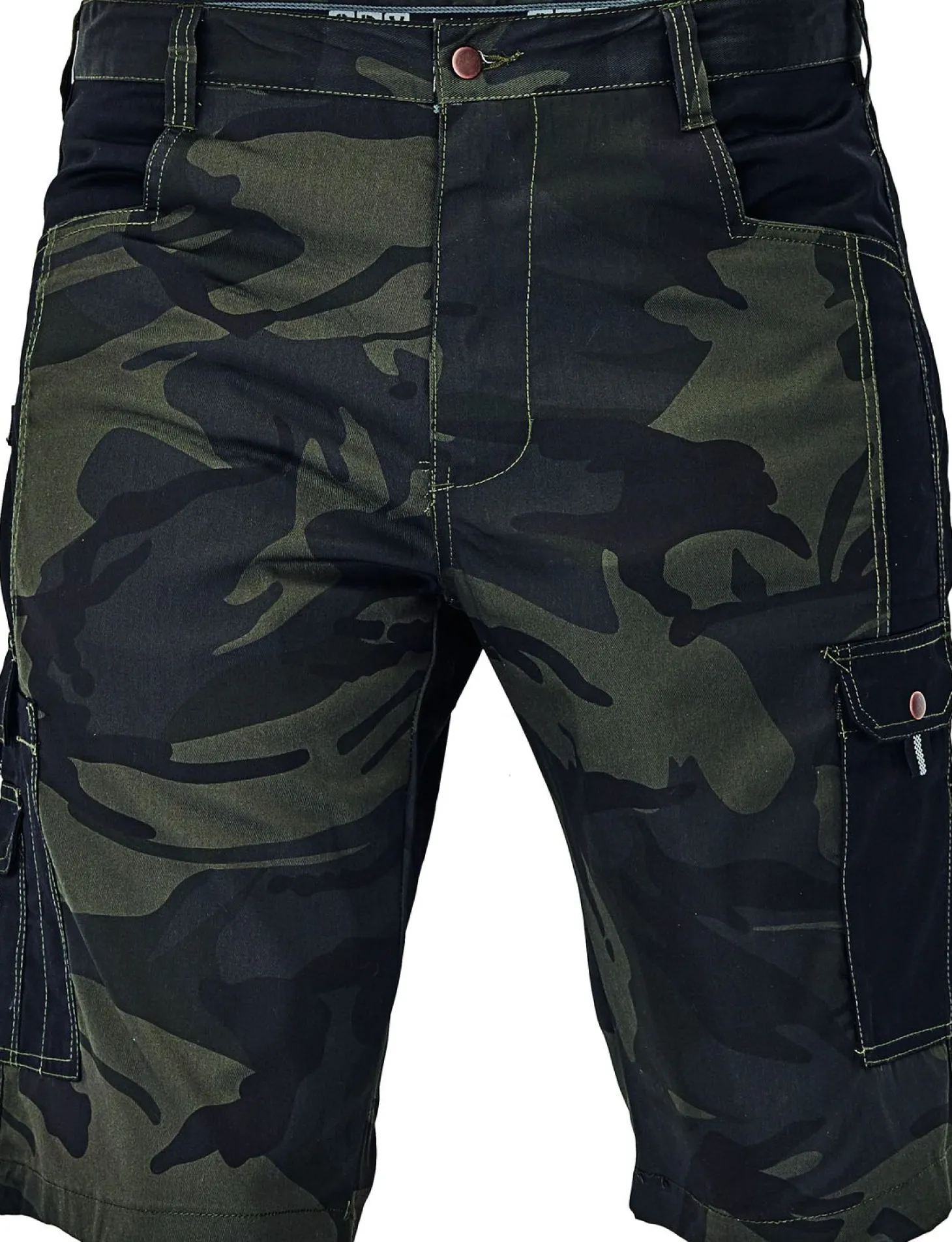 Crv Line Cambre Werkshort Camouflage - Werkkleding