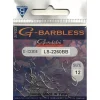C-Tec G-Barbless 2260bb Hooks Bronze #12 - Vishaak -