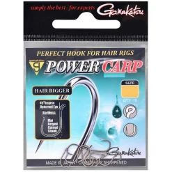 C-Tec Powercarp Hair Rigger Eyed Barbless #10 - Vishaak -