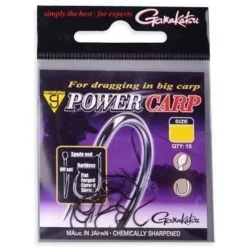 C-Tec Powercarp Hooks Barbless Black #14 - Vishaak -