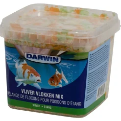 Darwin Vijvervoeding Vlokken Mix - Vijvervoer