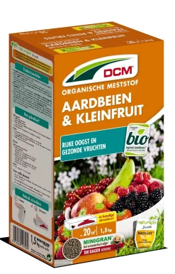 Dcm Meststof Aardbei & Kleinfruit - Moestuinmeststoffen