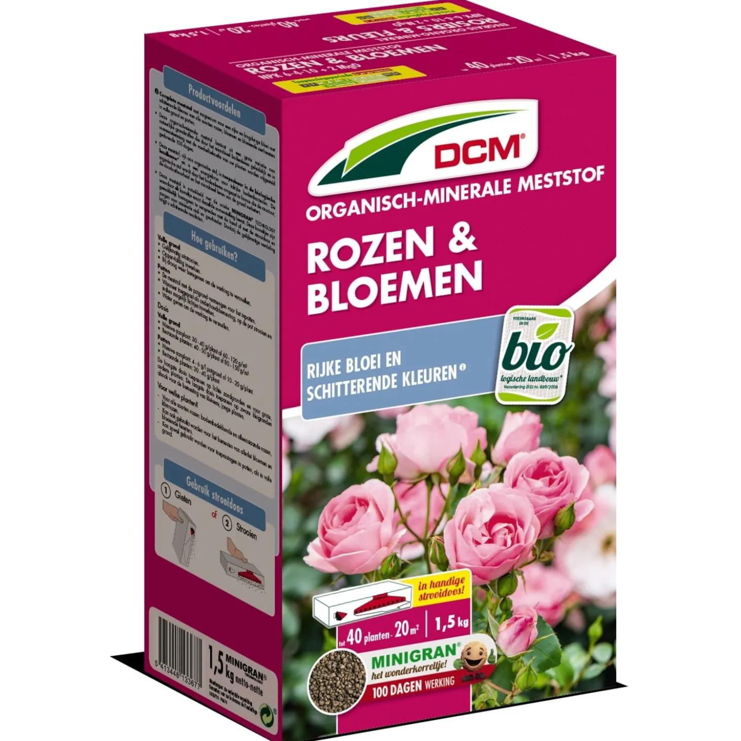 Dcm Meststof Rozen & Bloemen - Siertuinmeststoffen