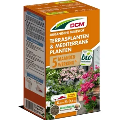 Dcm Meststof Terras & Mediterrane Planten - Siertuinmeststoffen - 1.5 kg