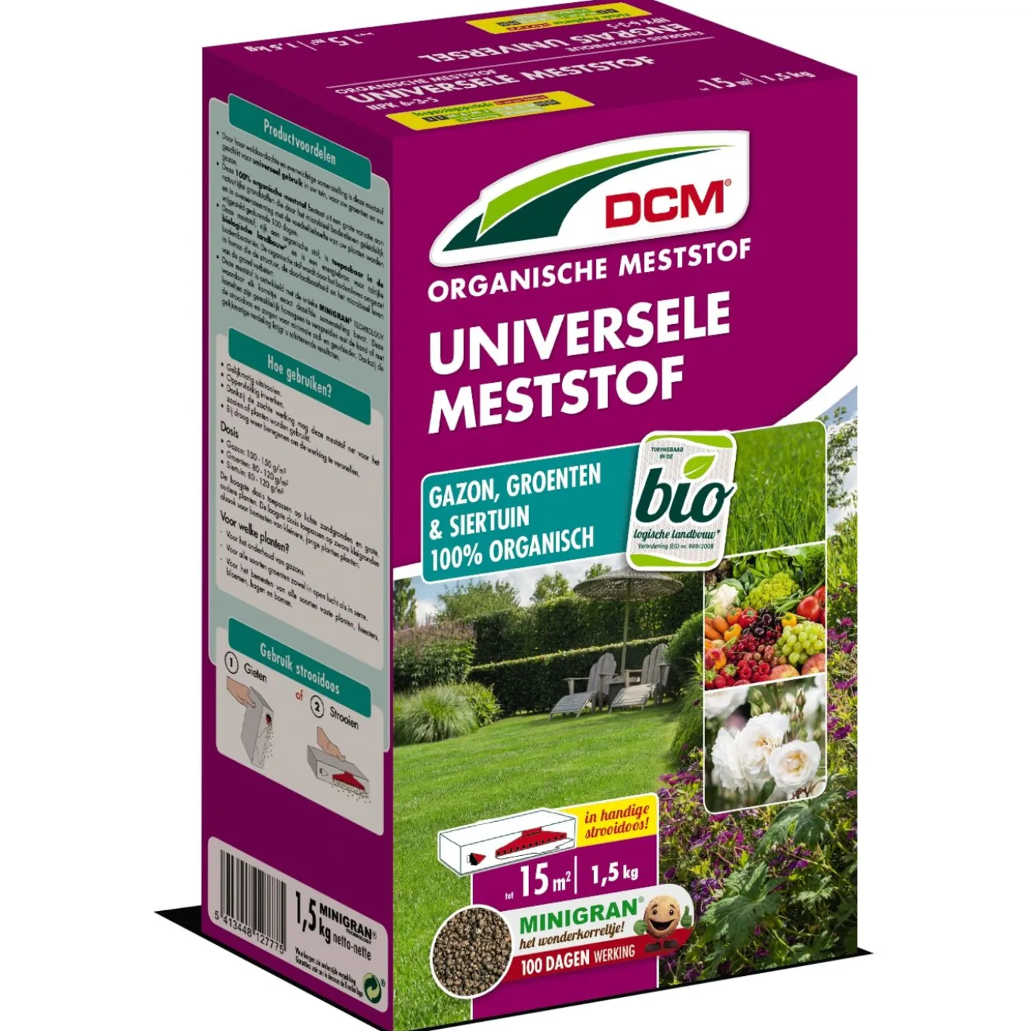 Dcm Meststof Universeel - Siertuinmeststoffen