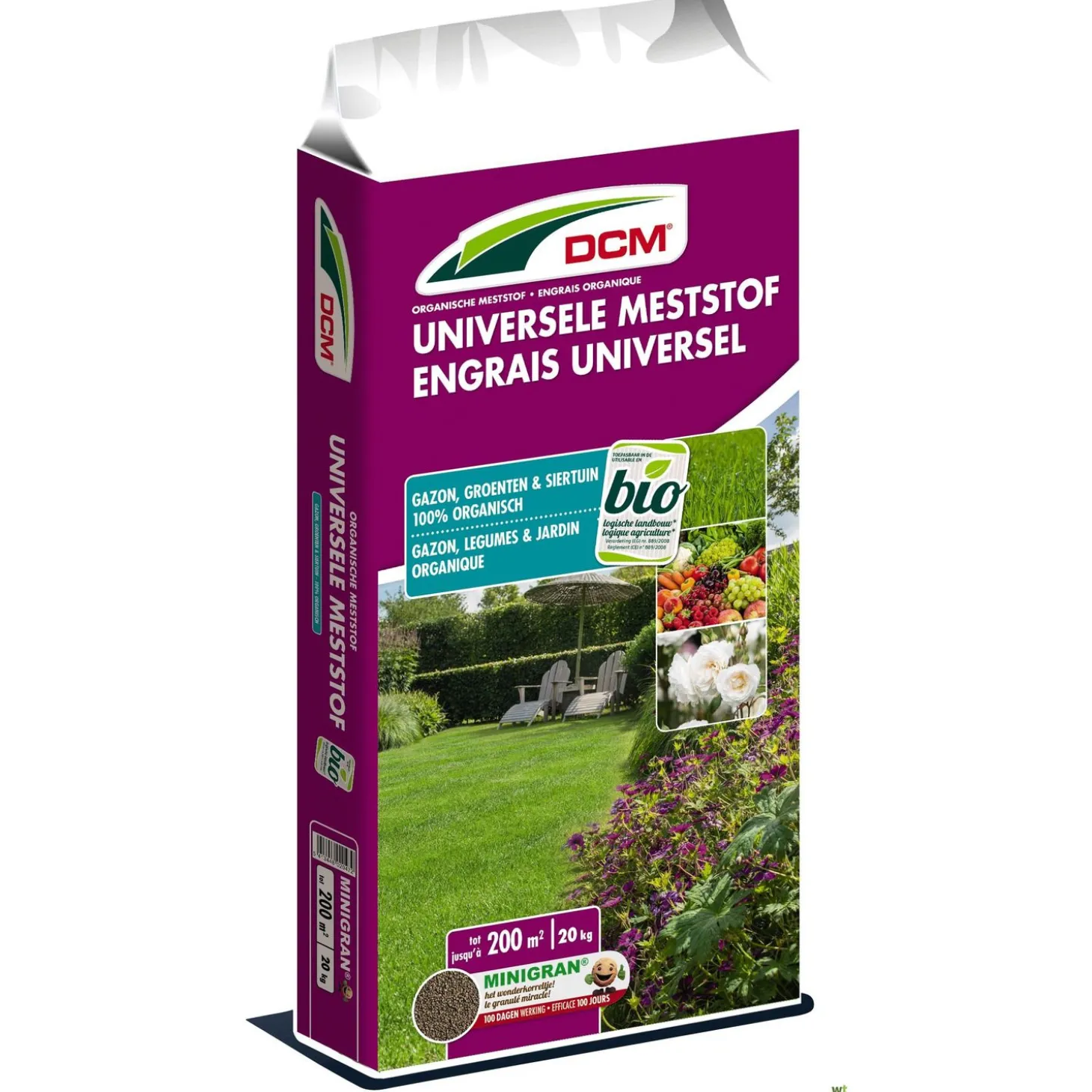 Dcm Meststof Universeel - Siertuinmeststoffen - 100 m2 10 kg (Mg)