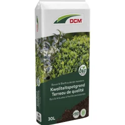 Dcm Potgrond Buxus & Heester - Potgrond Turf - 30 l Bio