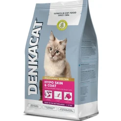 Denkacat Hypo Skin & Coat - Kattenvoer - Kip Zalm Rijst 1.25 kg