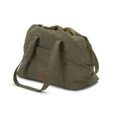 Designed By Lotte Draagtas Bundu - Kattenvervoersbox - 40x20x28 cm Groen