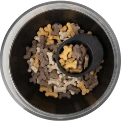 District 70 Bamboo Voorraadpot Met Antislipbodem - Hondenvoerbewaarbak - Ø18 cm 2250 ml Antraciet