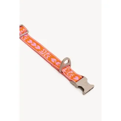 Dogguo Collar Oranje&Pink - Hondenhalsband