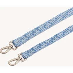 Dogguo Denim Leash - Hondenriem - 23 cm Denim Voor Grote Honden