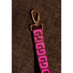 Dogguo Dg Leash Bruin&Pink - Hondenriem