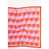 Dogguo Dl-Bandana - Hondenkleding - 55x55 cm Oranje Pink Beige Voor Honden
