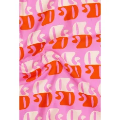 Dogguo Dl-Bandana - Hondenkleding - 55x55 cm Oranje Pink Beige Voor Honden