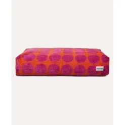 Dogguo Dot Bed - Hondenmatras - 105x65x15 cm Oranje Magenta L