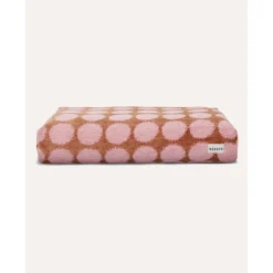 Dogguo Dot Bed - Hondenmatras - 105x65x15 cm Mokka Pink L