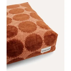 Dogguo Dot Bed - Hondenmatras - 125x75x15 cm Mokka Bruin Xl