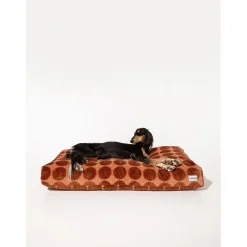 Dogguo Dot Bed - Hondenmatras - 125x75x15 cm Mokka Bruin Xl