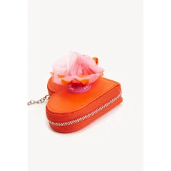 Dogguo Heart Poepzakjes Houder - Hondenriem - Ø10x3 cm Oranje Voor Honden