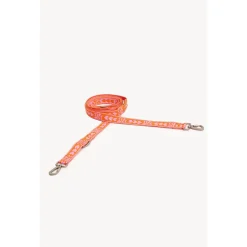 Dogguo Leash - Hondenriem - 23 cm Oranje Pink Voor Kleine Honden