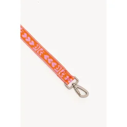 Dogguo Leash - Hondenriem - 23 cm Oranje Pink Voor Kleine Honden
